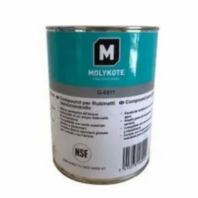 MOLYKOTE faucet valve core sealing grease G-5511 1kg 1 can
