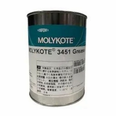 MOLYKOTE/Chemical resistant, heavy-duty lubricant FS3451-T white 1kg 1 can